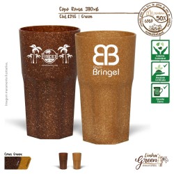 Copo Roma Green 360ml Personalizado Copo Roma Green 360ml Personalizado