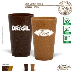 Copo Cancun Green 320ml Personalizado Copo Cancun Green 320ml Personalizado