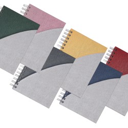 Agenda diária 2023 metalizada com espiral Personalizada Agenda diária 2023 metalizada com espiral Personalizada