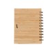 Bloco de Anotações Bambu 16X13 com Caneta para Brindes Personalizados Bloco de Anotações Bambu 16X13 com Caneta para Brindes Personalizados