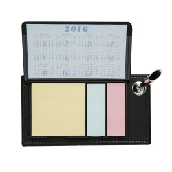 Bloco de Anotações com Autoadesivos e Suporte Personalizado Bloco de Anotações com Autoadesivos e Suporte Personalizado