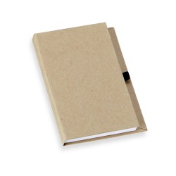 Bloco de Anotações 14X10 em Kraft com Porta Caneta Promocional  Bloco de Anotações 14X10 em Kraft com Porta Caneta Promocional