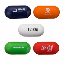 Bolinha Anti-Stress Cápsula Personalizada
