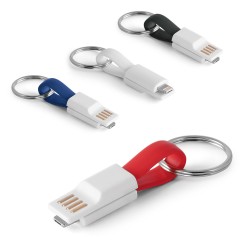 Cabo USB com Conector 2 em 1 Personalizado Cabo USB com Conector 2 em 1 Personalizado