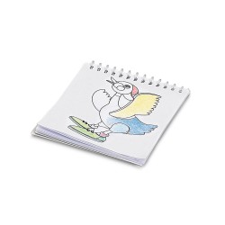Caderno 9X9cm para Colorir Personalizado Caderno 9X9cm para Colorir Personalizado