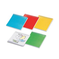 Caderno 9X9cm para Colorir Personalizado Caderno 9X9cm para Colorir Personalizado