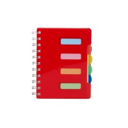 Caderno Pequeno com Divisórias Personalizado Caderno Pequeno com Divisórias Personalizado