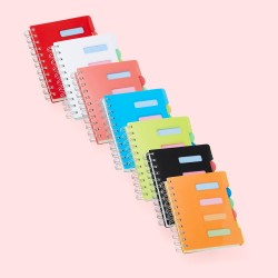 Caderno Pequeno com Divisórias Personalizado Caderno Pequeno com Divisórias Personalizado