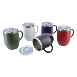 Caneca Térmica Inox 350ml Personalizada Caneca Térmica Inox 350ml Personalizada