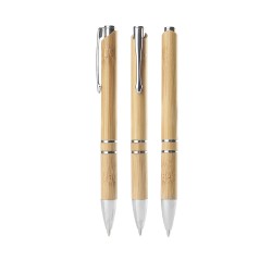 Caneta de Bambu Promocional  Caneta de Bambu Promocional
