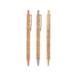 Caneta de Metal e Cortiça Promocional Caneta de Metal e Cortiça Promocional