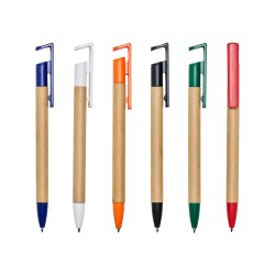 Caneta Ecológica com Suporte para Celular Personalizada Caneta Ecológica com Suporte para Celular Personalizada