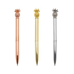 Caneta Metal Abacaxi Personalizada Caneta Metal Abacaxi Personalizada