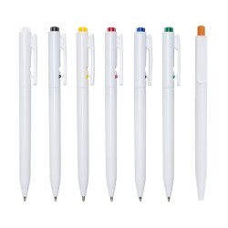 Caneta Plástica Para Brindes com Logo Caneta Plástica Para Brindes com Logo