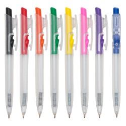 Caneta Plástica Para Brindes com Logo Caneta Plástica Para Brindes com Logo