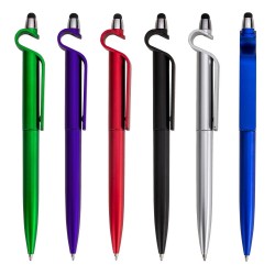 Caneta Plástica Touch com Suporte Para Brinde Caneta Plástica Touch com Suporte Para Brinde