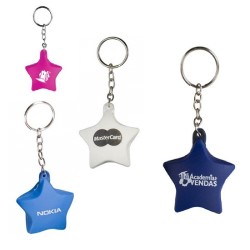Chaveiro Anti Estresse Estrela Personalizado