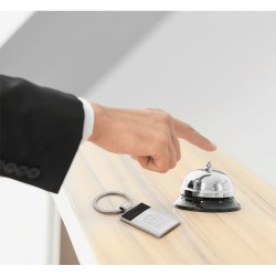 Chaveiro em Metal e Couro para Brindes com Logo Chaveiro em Metal e Couro para Brindes com Logo
