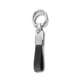 Chaveiro Metal Couro Sintético com 2 Argolas Para Brindes Chaveiro Metal Couro Sintético com 2 Argolas Para Brindes