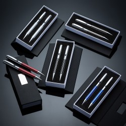 Conjunto Caneta e Lapiseira Metal Personalizado com Logo Conjunto Caneta e Lapiseira Metal Personalizado com Logo