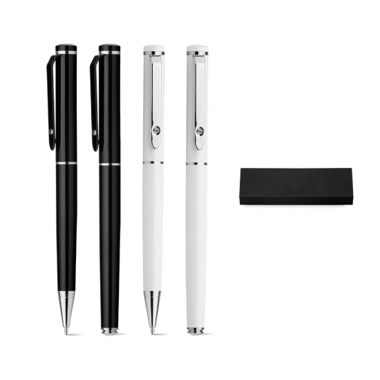 Conjunto de Roller e Esferográfica Promocional