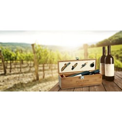 Conjunto para Vinho Personalizado Conjunto para Vinho Personalizado