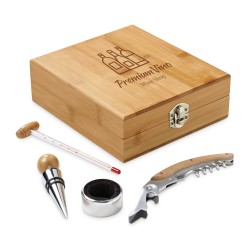 Conjunto para Vinho Personalizado Conjunto para Vinho Personalizado