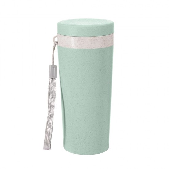 Copo Térmico Brilhante em Fibra de Bambu 350ml Personalizado