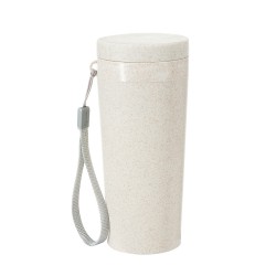 Copo Térmico Brilhante em Fibra de Bambu 350ml Personalizado Copo Térmico Brilhante em Fibra de Bambu 350ml Personalizado