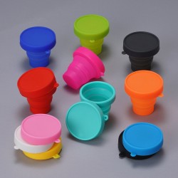 Copo Retrátil de Silicone 150ml Personalizado Copo Retrátil de Silicone 150ml Personalizado