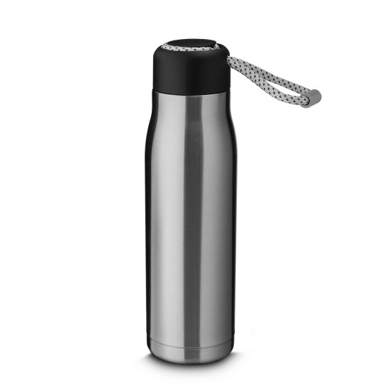 Garrafa Térmica Inox 550ml com Logo Garrafa Térmica Inox 550ml com Logo