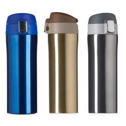 Garrafa Térmica Metal 350ml Personalizada  Garrafa Térmica Metal 350ml Personalizada