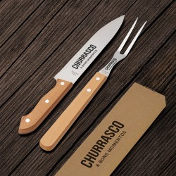 Kit Churrasco 2 Peças Personalizado Kit Churrasco 2 Peças Personalizado
