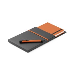Kit de Caderno 14x21cm e Esferográfica Personalizado