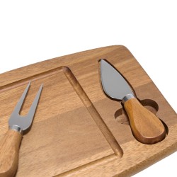 Kit Queijo 3 Peças Personalizado com Logo Kit Queijo 3 Peças Personalizado com Logo