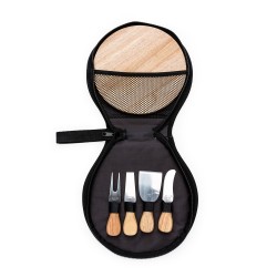 Kit Queijo 5 Peças Promocional com Logo Kit Queijo 5 Peças Promocional com Logo