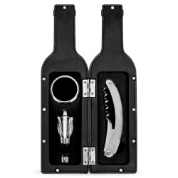Kit Vinho Garrafa 3 peças Promocional Kit Vinho Garrafa 3 peças Promocional