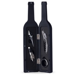 Kit Vinho Garrafa 4 peças Promocional Kit Vinho Garrafa 4 peças Promocional