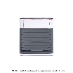 Mini Climatizador de Ar Portátil Personalizado Mini Climatizador de Ar Portátil Personalizado