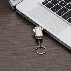 Mini Pen Drive 4GB Giratório Personalizado com Logo Mini Pen Drive 4GB Giratório Personalizado com Logo