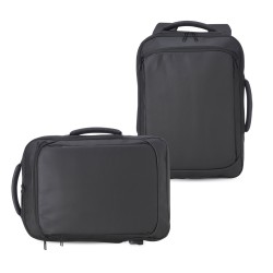 Mochila Couro Sintético USB 17 Litros Personalizada Mochila Couro Sintético USB 17 Litros Personalizada