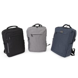 Mochila de Nylon USB 20 Litros com Logo Mochila de Nylon USB 20 Litros com Logo