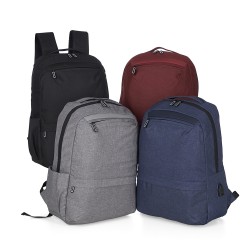 Mochila de Nylon USB 21L Para Brindes Mochila de Nylon USB 21L Para Brindes