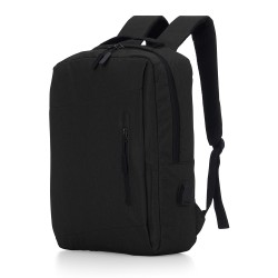 Mochila de Nylon USB 21L Para Brindes com Logo Mochila de Nylon USB 21L Para Brindes com Logo