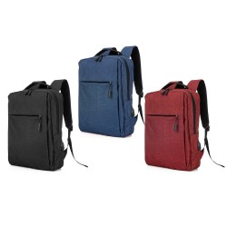 Mochila de Nylon USB 21L Promocional Mochila de Nylon USB 21L Promocional
