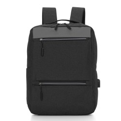 Mochila de Nylon USB 21L Promocional com Logo Mochila de Nylon USB 21L Promocional com Logo