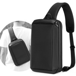 Mochila Transversal com Logo Personalizada Mochila Transversal com Logo Personalizada