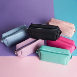Necessaire PU impermeável Promocional Necessaire PU impermeável Promocional