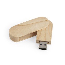 Pen Drive de Madeira Giratório 4GB Personalizado Pen Drive de Madeira Giratório 4GB Personalizado