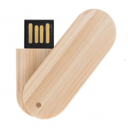 Pen Drive 4GB Bambu Giratório Personalizado Pen Drive 4GB Bambu Giratório Personalizado